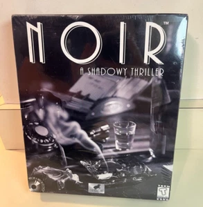 Noir A Shadowy Thriller Windows PC Point-N-Click 1940er LA Spiel, Big Box, LESEN - Bild 1 von 8