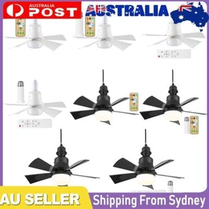 40W Ceiling Fan LED Lamp Dimmable E27 Chandelier Ceiling Fan for Bedroom Kitchen - Picture 1 of 17