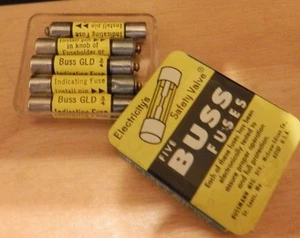 5 piezas BUSSMANN BUSS GLD 3/4 FUSIBLE 0,75 AMP 125Vac INDICA GLD3/4 Hecho en EE. UU. - Imagen 1 de 2