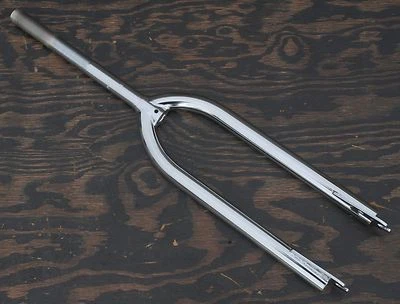 Chrome 26" Cruiser Bike Tube FORK 1" Vintage Chopper Bicycle BMX Beach Lowrider - Image 1 of 4