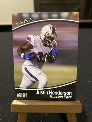 2021 Sage Hit Premier Draft High Series #87 Justin Henderson Base Rookie Card - Image 1 of 2