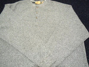 Naturals Northwest Territory Big Man 2X Gray & Black Long Sleeve Shirt - Picture 1 of 6