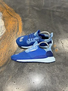 Size 6 - adidas Pharrell x Solar Hu Glide Power Blue - Picture 1 of 6