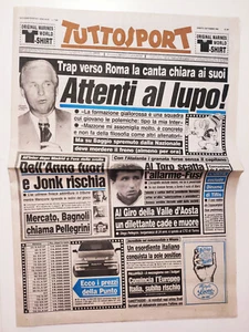 Tuttosport 4 September 1993 Trapattoni - Mazzone - Zeitzonen Torino - Scalvini - Bild 1 von 1