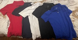 The Children's Place Girls' Uniform Pique Polo shirts (5-Total) - Picture 1 of 1
