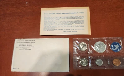 (1) 1965 SS United States with 40% Silver Kennedy Special Mint Set Original OGP - Image 1 of 2