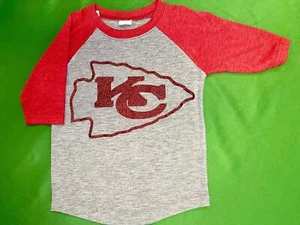 NFL Kansas City Chiefs Half Sleeve T-Shirt Toddler 3T - Picture 1 of 4