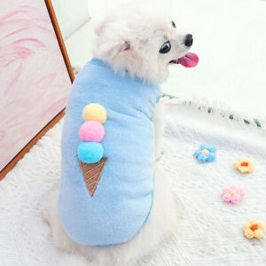 Winter Warm Pet Clothes For Cat Dog Sphynx Soft Fleece Kitten Kitty Coat Costume