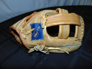 Guante de béisbol vintage All Pro K Leaguer 12" LL1297 RHT cuero de grano superior Taiwán - Imagen 1 de 3