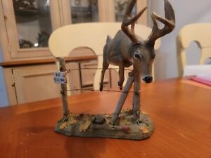 Danbury Mint Whitetail Deer “OUT OF BOUNDS” Whitetail Deer-Curtis Christensen- 