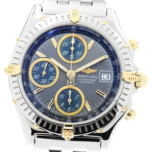 BREITLING Chronomat B13350 Chronograph Gray / navy Dial Automatic Men's_880346 - Picture 1 of 6