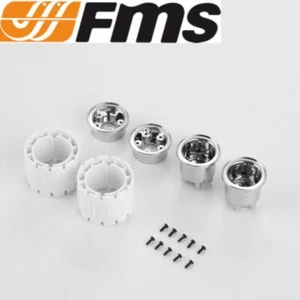 FMS C3050 FCX24 1:24 Smasher V1 V2 Wheel (2) RC Mini Monster Truck Car Part - Picture 1 of 1
