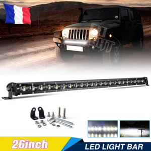 66cm 62 LED Barre Lumineuse Combiné Spot Flood 180W pour Camion Hors Route 4x4 - Imagen 1 de 12