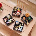 Doll Accessories Miniature Snack Drink Simulation Food Toy Dollhouse Bento