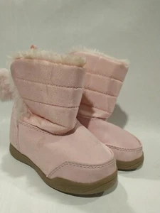 Faded Glory Pommy Toddler Shoes Girls Snow Boot Size 4 - Picture 1 of 8