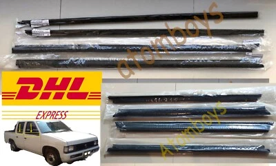 PARA NISSAN HARDBODY PATHFINDER D21 VENTANA CRISTAL SELLO 4 PUERTAS CINTURÓN RESISTENTE A LA INTEMPERIE Foto 1 de 4