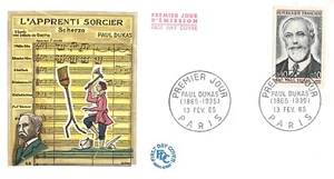 Envelope FDC France Paul Ducas 1965 Paris - Picture 1 of 1