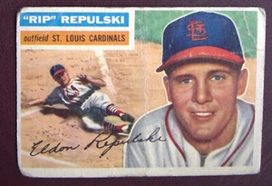 1956 Topps Rip Repulski (St. Louis Cardinals) #201 Low Grade - Picture 1 of 2