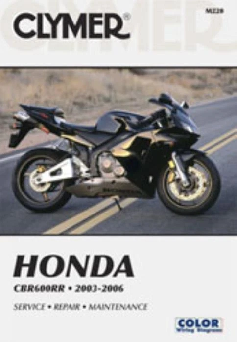 Manual Honda CBR600RR 2003-2006 Clymer taller servicio reparación - Imagen 1 de 4