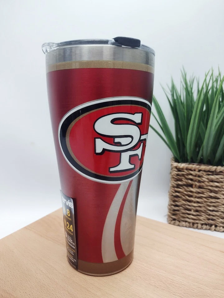 Tervis - 30oz Stainless Steel tumbler - San Francisco 49ers- NFL (RUSH)