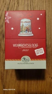 Neue original Porzelan- Weihnachtsglocken Hutschenreuther 2023 OVP Baumschmuck - Bild 1 von 8