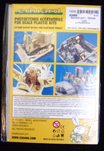 Bismarck part 1 - lifeboats 1/200 Eduard 53080 photoetached set for Trumpeter - Picture 1 of 2