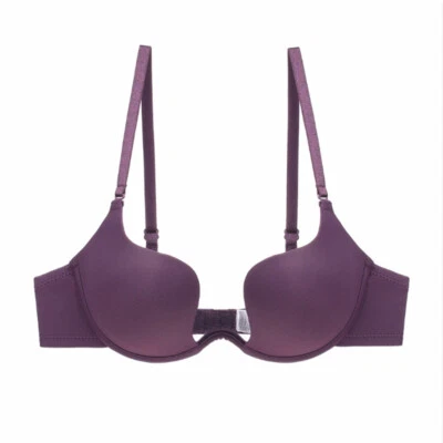 Deep U Bra Women Bras Padded Push Up Bra Ms. Sexy Lingerie Strapless Brassiere - Image 1 of 4