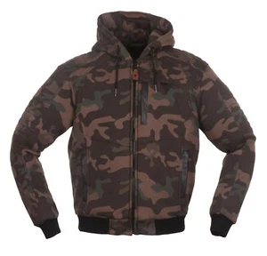 Modeka Hootch Herren Motorrad Hoodie Gr. M Kapuzenjacke Aramid camouflage - Bild 1 von 3