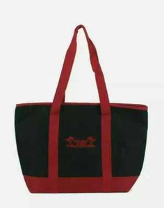 TRADER JOE'S XL Red & Black INSULATED Cooler Tote Bags - BRAND NEW with tags - Picture 1 of 10
