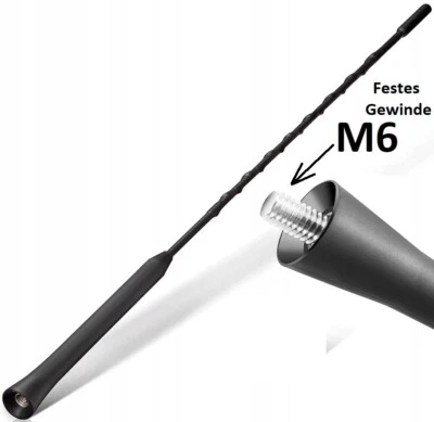 For BMW 1er 116i 118i 120i 125i Antenna Rod Antenna M6 Firm Thread - Изображение 1 из 4