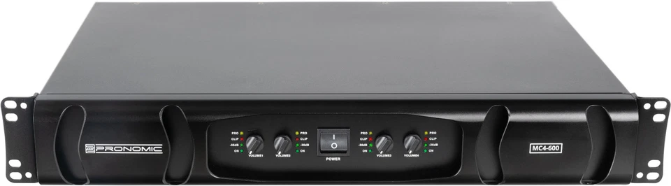 DJ PA Endstufe Verstärker Lautsprecher 3600 Watt HPF LPF 4 Kanäle XLR Class D - Bild 1 von 4