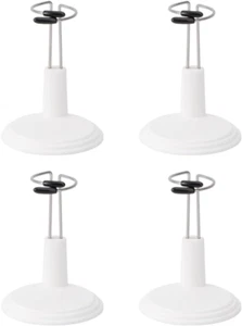 Doll Stands Display Holder Doll Bracket Support Bear Stand for Home White 15Cm 4 - Picture 1 of 12