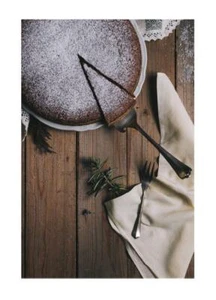 Stampa da parete Torta Dolce Poster Bar Cucina Moderna Stampa di Alta Qualità  - Picture 1 of 17