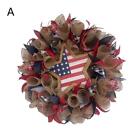 Wreath For Front Door, 2024 Upgrade 4th of July Patriotic Holiday Deco~ M3R9