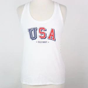 Camiseta sin mangas Old Navy XS 4 de julio de 2018 para mujer nueva con etiquetas - Imagen 1 de 4
