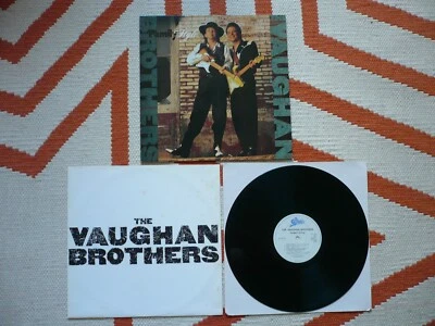 Stevie Ray Vaughan The Vaughan Brothers Family Style Vinyl UK 1990 Blues LP EXC - Image 1 of 4