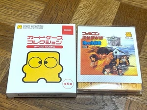 Nintendo Card Case Collection Disk System Famicom Detective Club - Picture 1 of 2