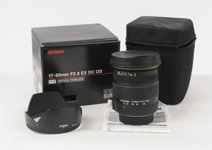 Sigma EX DC 17-50mm f/2.8 AF Objetivo Nikon DX Mount (2054BL) - Imagen 1 de 6