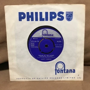 MARTY ROBBINS Ballad Of The Alamo U.K. 7" 1960 Ex/NM - Bild 1 von 4
