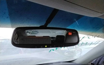 OEM Rear View Mirror Automatic Dimming With Compass Fits 14-20 ROGUE 1294096 - Image 1 of 4