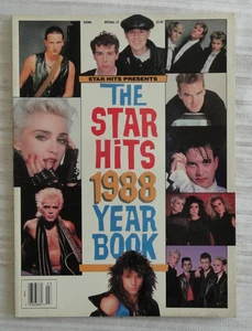 Vintage Magazine The Star Hits 1988 Year Book Bono Bon Jovi Billy Idol       167 - Picture 1 of 11