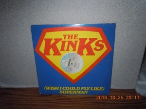 KINKS Vinyl lp...WISH I COULD FLY LIKE SUPERMAN...ARISTA...VG+/M-...'79 - Picture 1 of 2