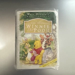 McDonalds Disney Masterpiece Winnie Puuh Figur Spielzeug & Koffer 1996 Happy Meal - Bild 1 von 3