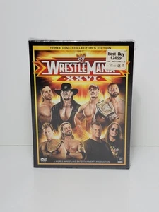WWE Wrestlemania XXVI (DVD, 2010, 3-Disc Set, Collectors Edition) NEW SEALED - Picture 1 of 5