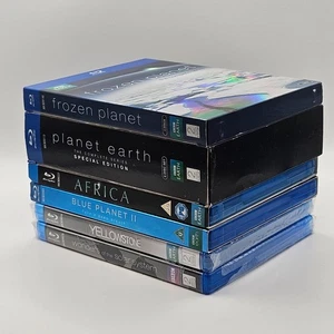 Frozen Planet, Planet Earth, Africa, Blue Planet 2, Yellowstone, Wonders Blu-ray - Picture 1 of 22