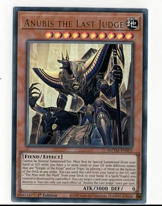 Yugioh MZTM-DE003 - Anubis der Letzte Richter - Ultra Rare - 1. Auflage - Bild 1 von 2
