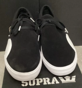 supra shoes men Cuba Black/white Size6.5- - Picture 1 of 5