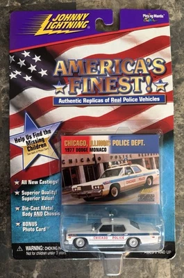 Johnny Lightning America’s Finest Chicago, Illinois Police PD 1977 Dodge Monaco - Image 1 of 2