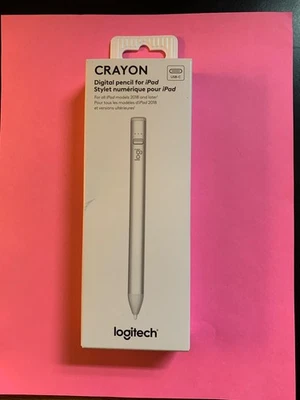 Logitech Crayon Digital Pencil For Apple iPad 2018 And Up | USB-C New GENUINE!!! - Image 1 of 4