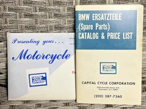 VTG BMW Ersatzteile (Spare Parts) Catalog & Price List Capital Cycle Corp 1976 - Picture 1 of 11